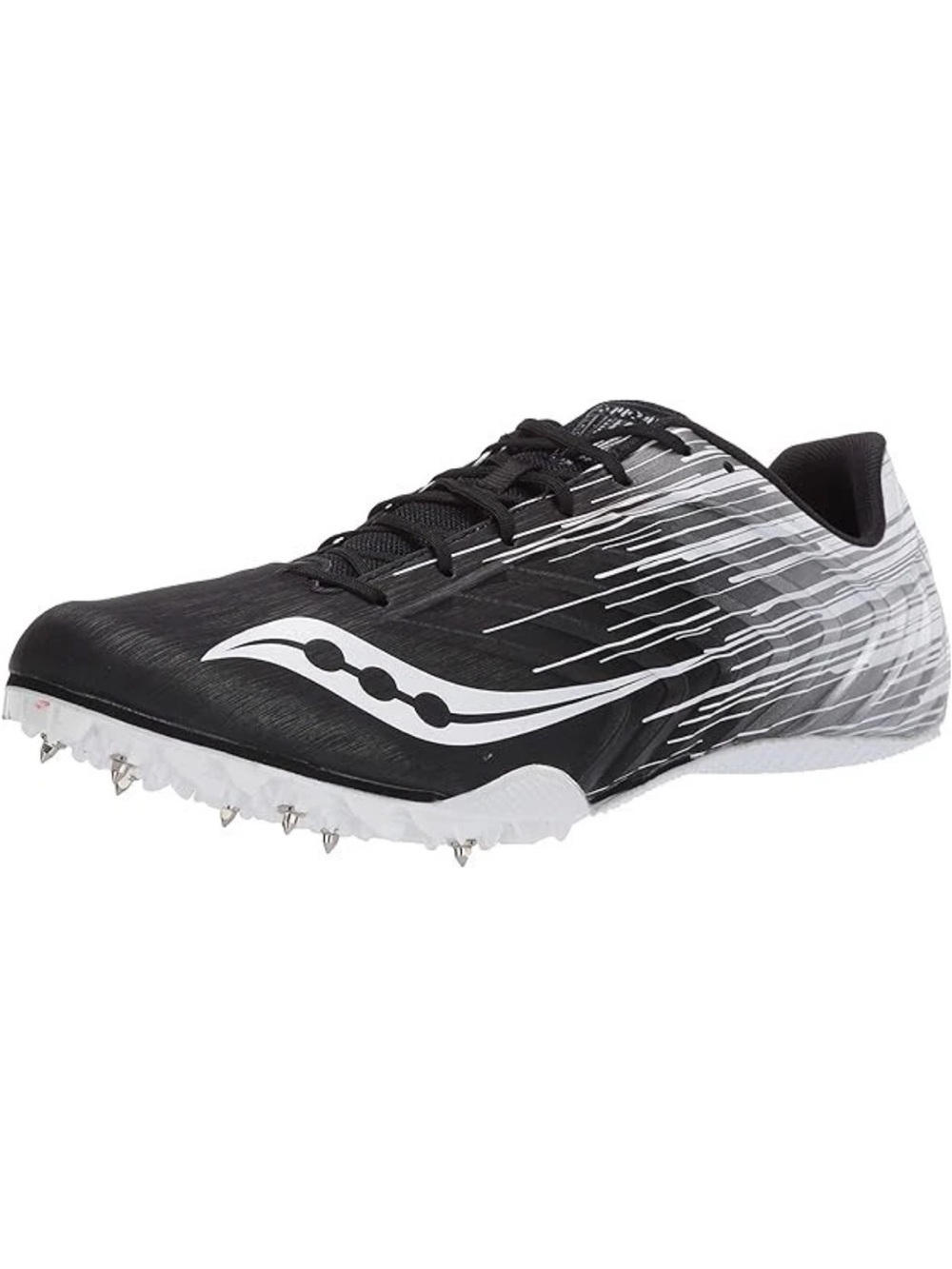 Saucony spitfire Black and White Men's Track Spikes size 10